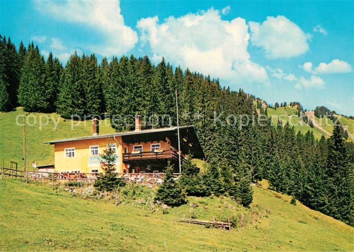 Mittelberg Kleinwalsertal Alpengaststaette Buehlalpe