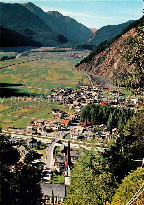 Laengenfeld Oetztal Fliegeraufnahme