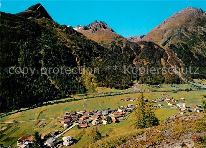 Huben oetztal Fliegeraufnahme