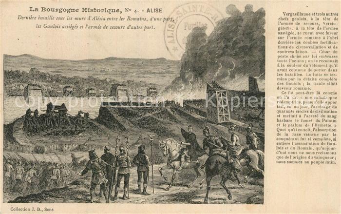 Alise-Sainte-Reine Bataille Gaulois Romains