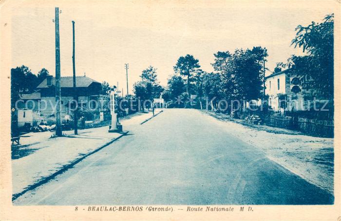 Bernos-Beaulac Route Nationale