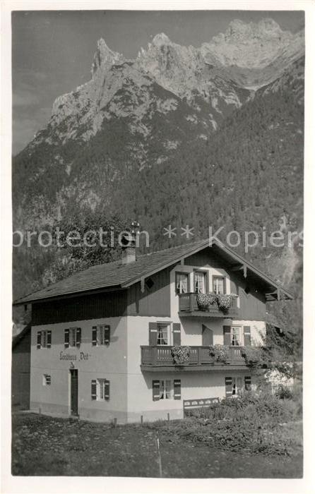 Mittenwald Karwendel Tirol Landhaus Veit