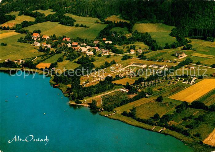 Alt-Ossiach Camping Lampele Fliegeraufnahme