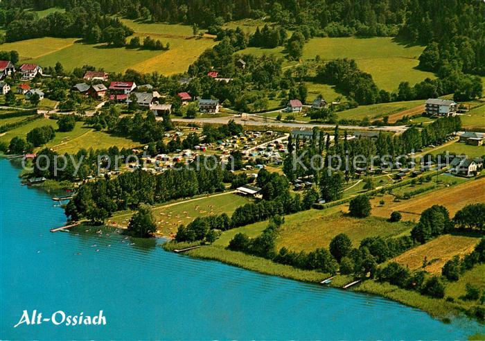 Alt-Ossiach Camping Lampele Fliegeraufnahme