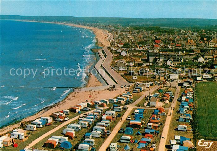 Lion-sur-Mer Vue Aerienne Camping des Roches