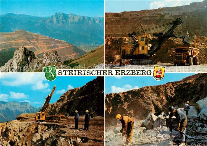 Eisenerz Steiermark Erzbergwerk Spateisenstein Zeltweg