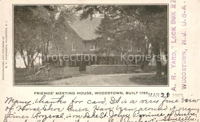 Woodstown Friends Meeting House