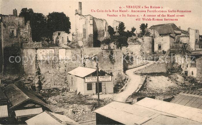 Verdun Meuse Rue Mazel Goll-Romaines