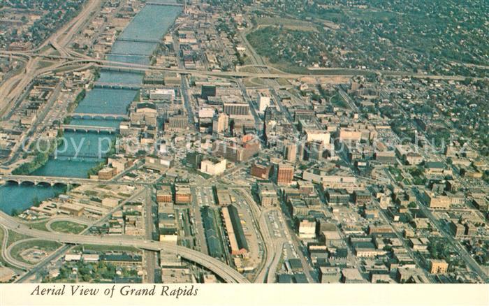 Grand Rapids Michigan Fliegeraufnahme