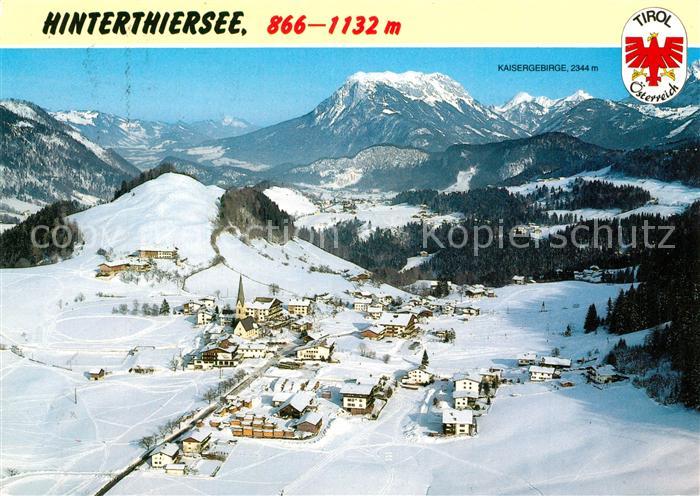Hinterthiersee Fliegeraufnahme