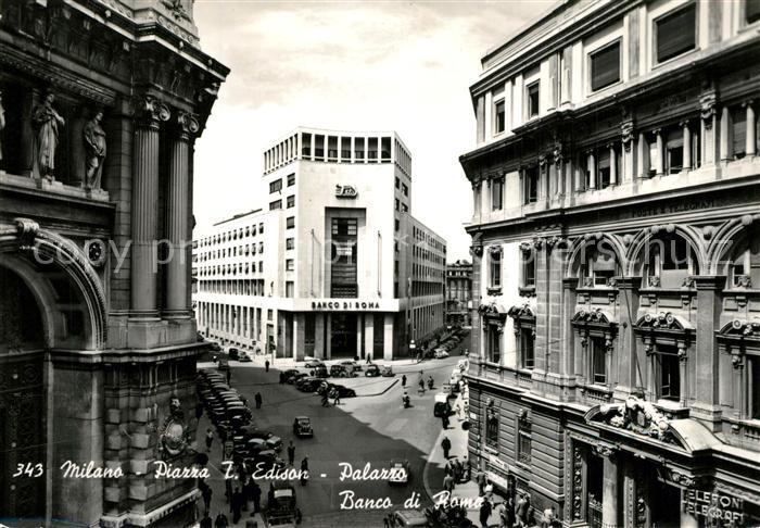 Milano Piazza Edison Palazzo