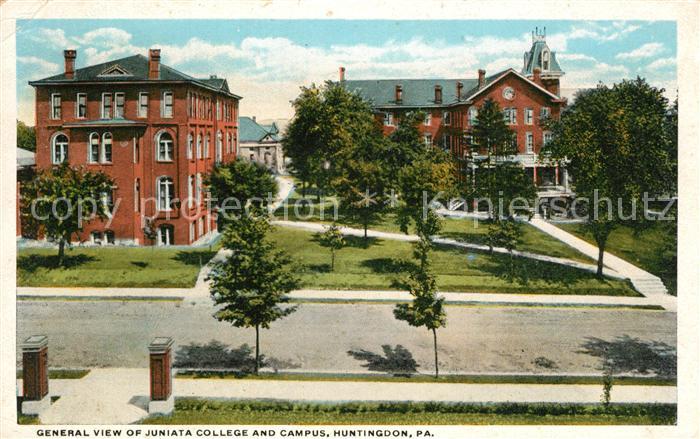 Huntington Pennsylvania General view of Juniata College and Campus