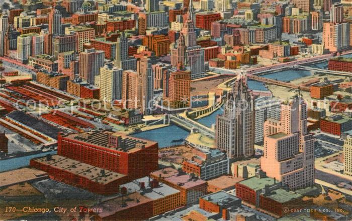 Chicago Illinois City of Towers
