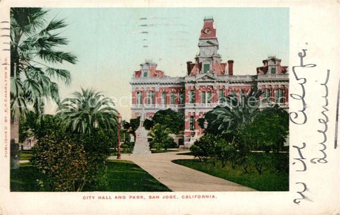 San Jose California City Hall and Park