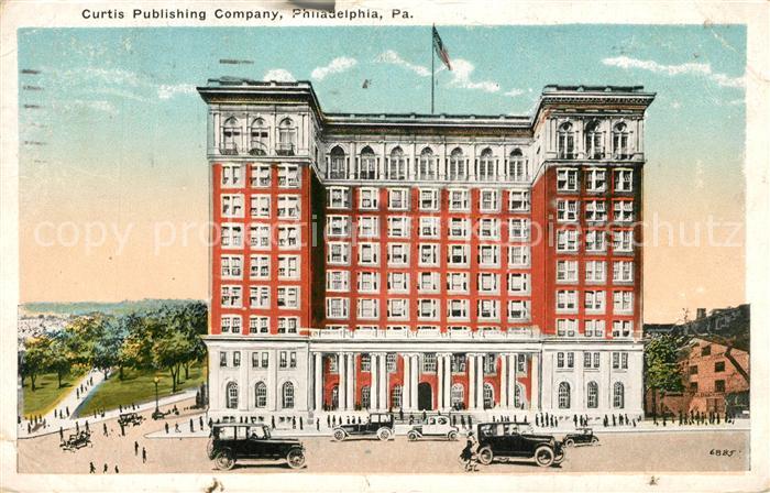 Philadelphia Pennsylvania Curtis Publishing Company
