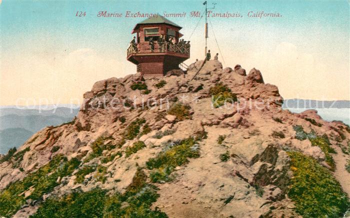 California US-State Marine Exchange Summit Mt Tamalpais