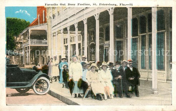 St Petersburg Florida Favorite Out Door Pastime