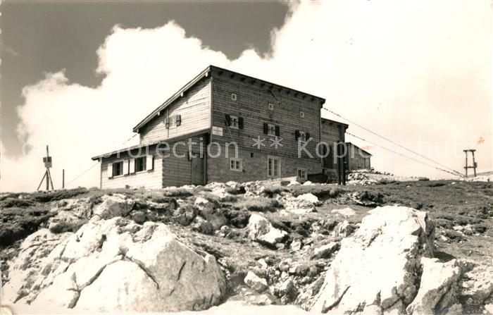 Schneeberg Oesterreich Fischerhuette oesterr Touristenklub