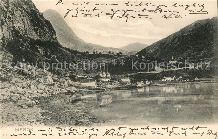 Merok Norwegen Fjord