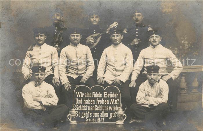 Muehlhausen Elsass Soldatenfoto