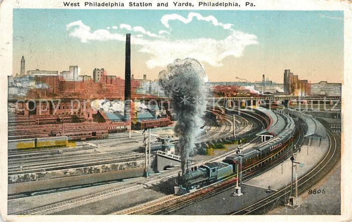Philadelphia Pennsylvania West Philadelphia Station and Yards