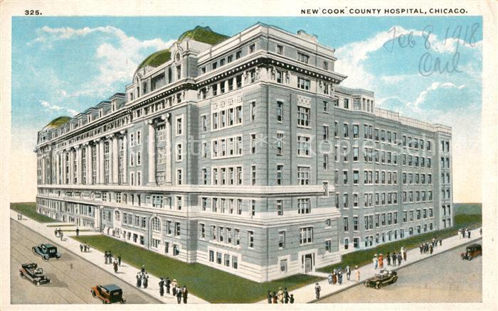 Chicago Illinois New Cook County Hospital