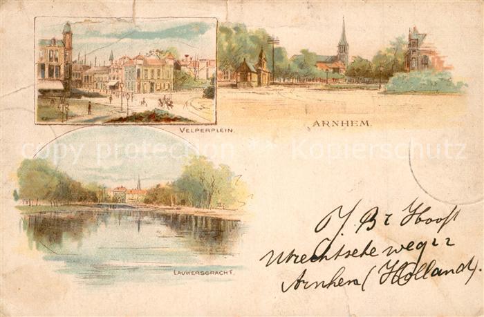 Arnhem Velperplein Lauwersgracht