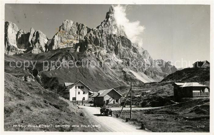 Passo Rolle Gruppo delle Pale