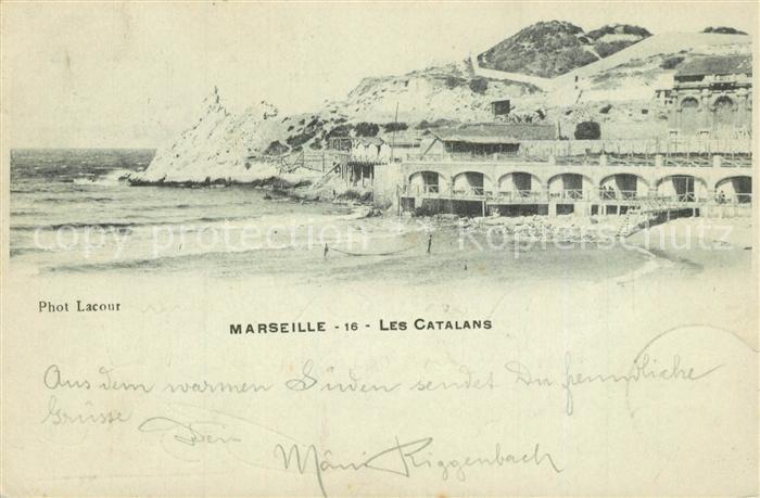 Marseille Bouches-du-Rhone Les Catalans