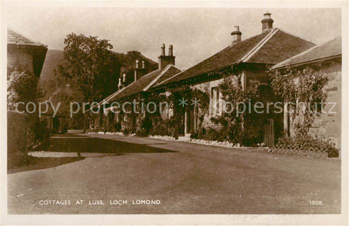 Loch Lomond Scotland Cottages at Luss