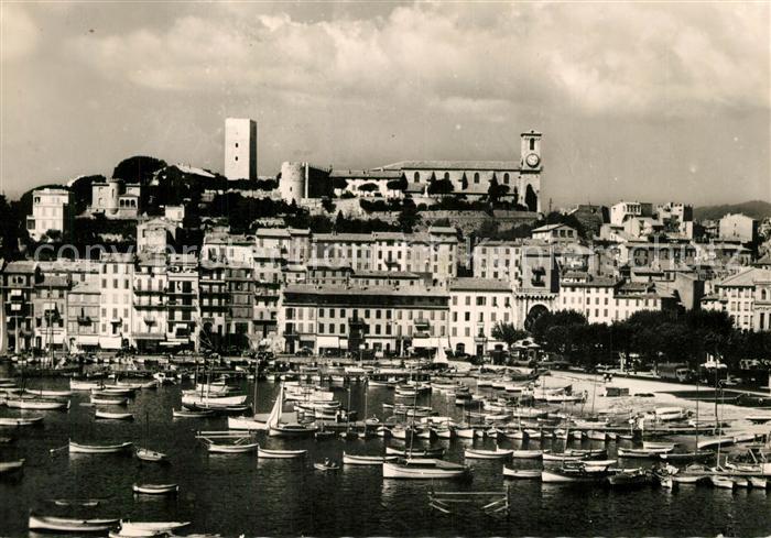Cannes Alpes-Maritimes Le Port et le Suquet
