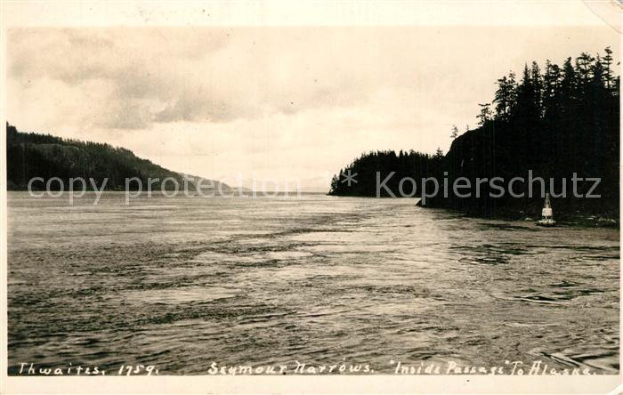 Wrangell Alaska Seymour Narrows Inside Passage to Alaska