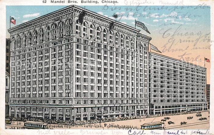 Chicago Illinois Mandel Bros Building