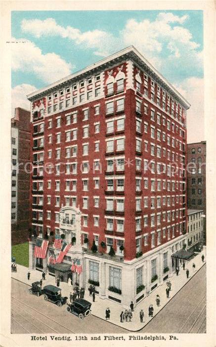 Philadelphia Pennsylvania Hotel Venedig 13th and Filbert