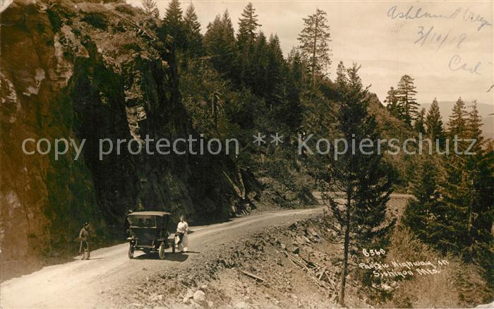 Ashland Oregon Pacific Highway in Syshigou Mts