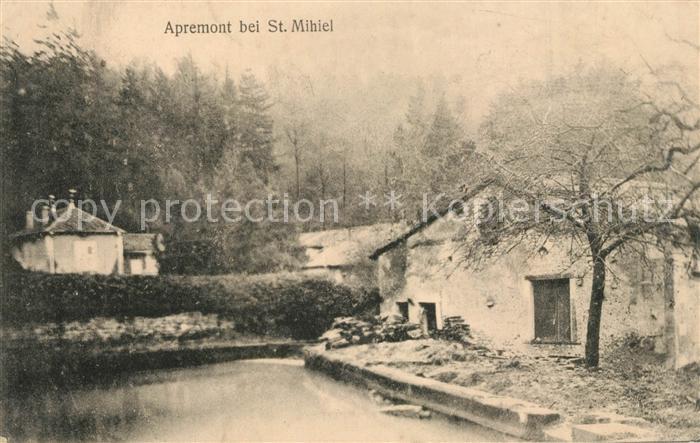 Apremont St Mihiel Dorfpartie