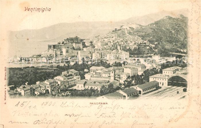 Ventimiglia Liguria Panorama
