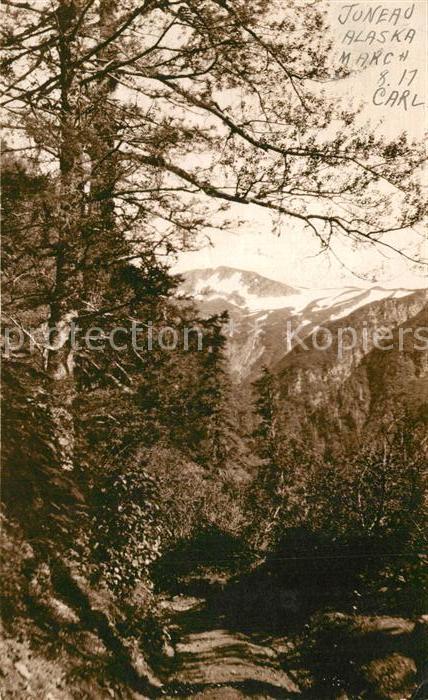 Juneau Alaska Landschaftsbild