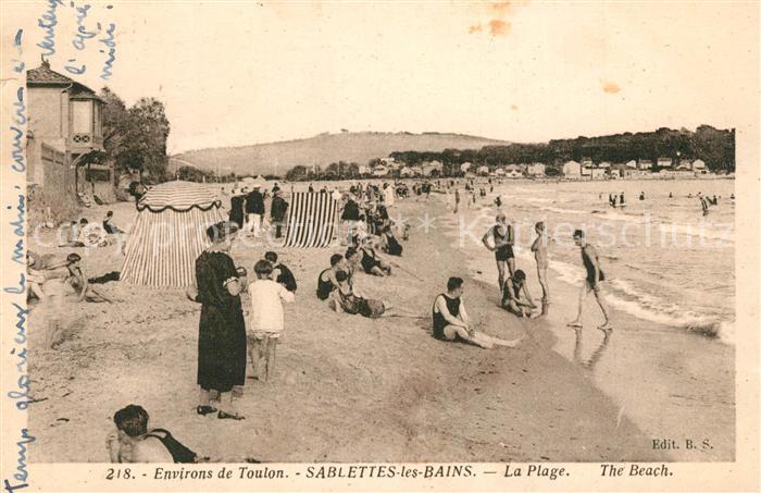 Sablettes les Bains La Plage