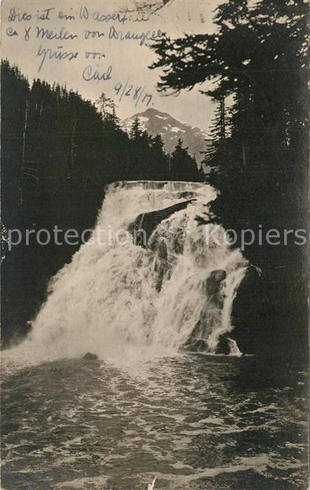 Wrangell Alaska Wasserfall