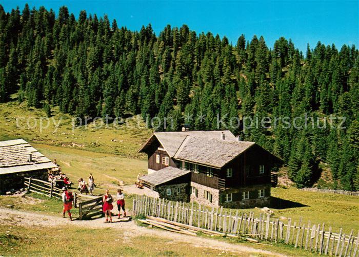 Lajen Groednertal Suedtirol Schutzhaus Brogles