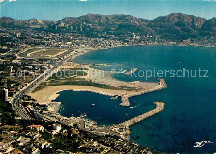 Marseille Bouches-du-Rhone Le Jardin du Prado Vue aerienne