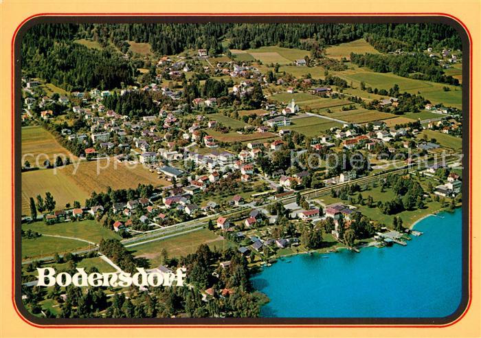 Bodensdorf Ossiacher See Fliegeraufnahme