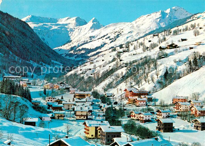 Hinterglemm Saalbach mit Trist Saal und Staffkogel