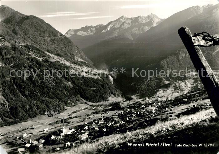 Wenns Pitztal Tirol Panorama
