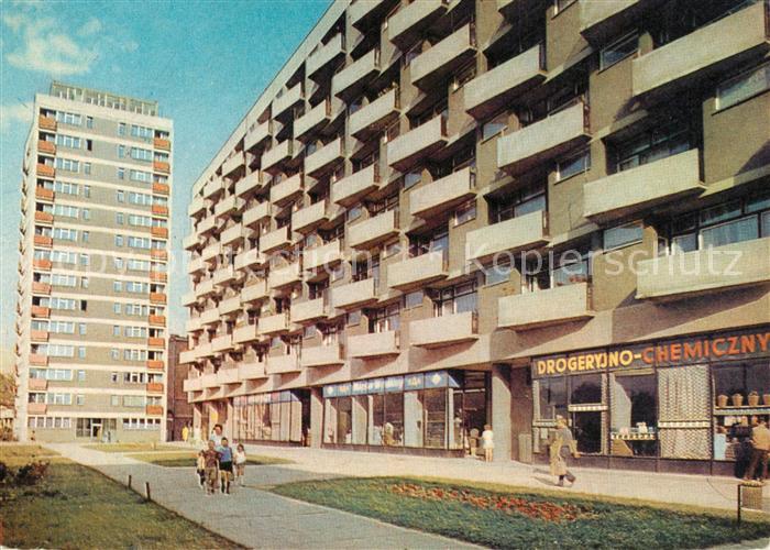 Poznan Posen Fragment placu Ludwika Warynskiego