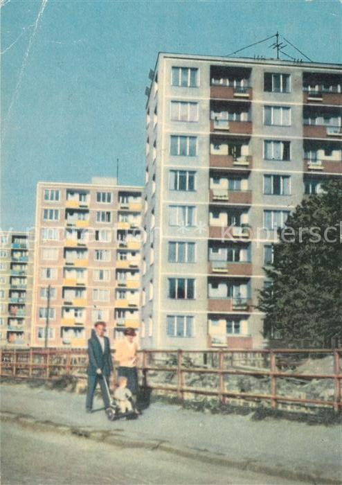 Gdansk Fragment nowego osiedla mieszkanlowiego