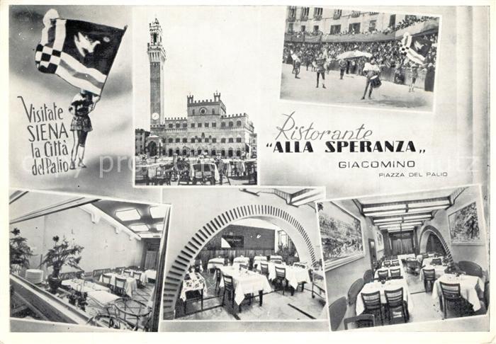 Siena Ristorante Alla Speranza Piazza del Pal