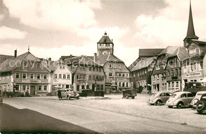 Bischofsheim Rhoen Marktplatz