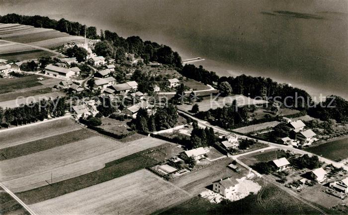 Gollenshausen Chiemsee Fliegeraufnahme